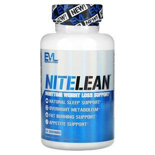 EVLution Nutrition, NiteLean , 45 Veggie Capsules купить в Киеве и Украине