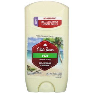 Антиперспирант и дезодорант, фиджи, Fresher Collection, Anti-Perspirant & Deodorant, Fiji, Old Spice, 73 г купить в Киеве и Украине