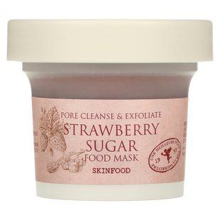 Food mask with strawberry and sugar Skinfood (Strawberry Sugar Food Mask) 120 g