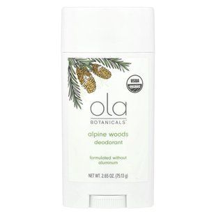 Dr. Mercola, Ola Botanicals&reg; Deodorant, Alpine Woods, 2.65 oz (75.13 g)
