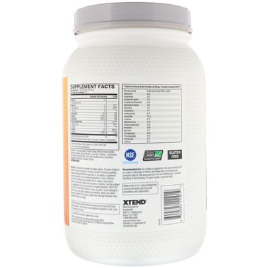Xtend Pro, сироватковий ізолят, солона карамель, Scivation, 1,81 фунта (823 г)