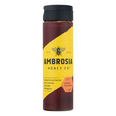 Амброзія мед, Ambrosia Honey, Madhava Natural Sweeteners, 340 г