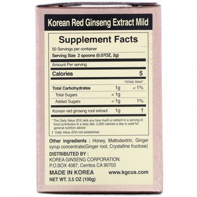 М'який екстракт корейського червоного женьшеню Cheong Kwan Jang (Korean Red Ginseng Extract Mild) 100 г