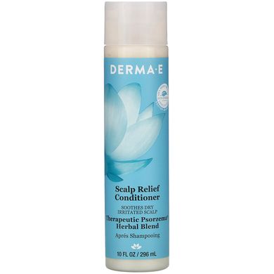 DERMA E, Scalp Relief Conditioner, Therapeutic Psorzema Herbal Blend, 10 fl oz (296 ml)