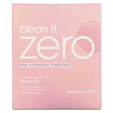Banila Co, Clean it Zero, Pink Hydration Toner Pad, 70 Pads, 7.94 fl oz (235 ml) купить в Киеве и Украине