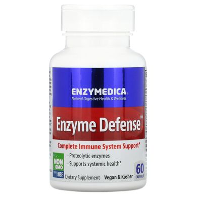 Ензимний захист, Enzymedica, 60 капсул