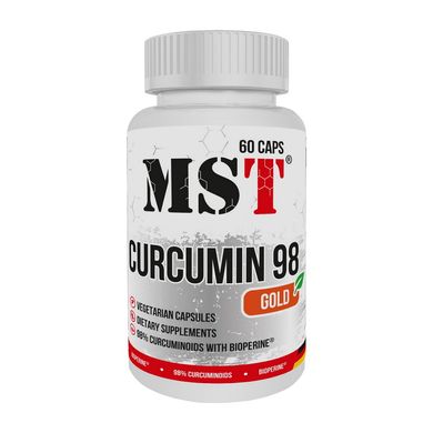 Curcumin 98 Gold MST 60 caps купить в Киеве и Украине