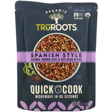 TruRoots, Органічний, іспанський стиль, кіноа, суміш коричневого рису та червоної квасолі, 8,5 унції (241 г)
