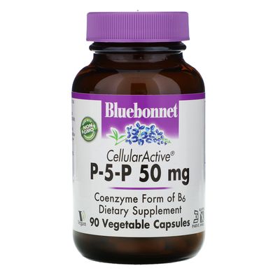 Харчова добавка Р-5-Р, Bluebonnet Nutrition, 500 мг, 90 рослинних капсул