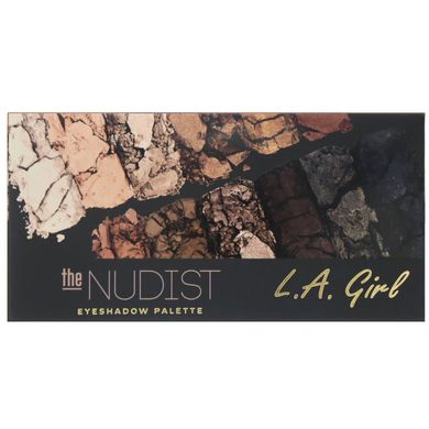 Палітра тіней для повік The Nudist, L.A. Girl, 1 г (кожен відтінок)