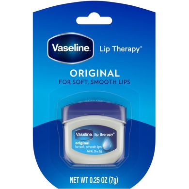 Бальзам для губ оригінальний Vaseline (Lip Therapy Original Lip Balm) 7 г