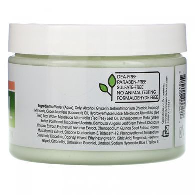 Олія чайного дерева, детоксуюча маска для волосся, Tea Tree Oil, Detoxifying Hair Mask, Advanced Clinicals, 340 г