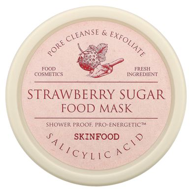 Харчова маска з полуницею та цукром Skinfood (Strawberry Sugar Food Mask) 120 г