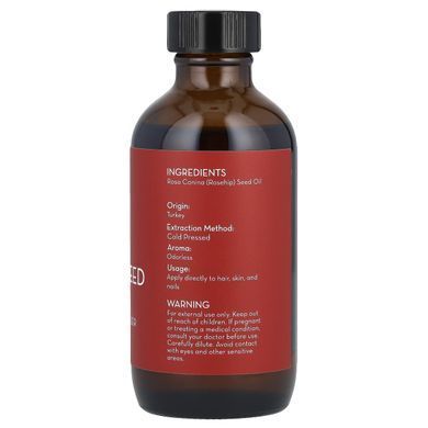 Pure Body Naturals, Масло семян шиповника, 120 мл (4 жидк. Унции)