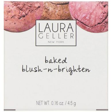 Рум'яна Baked Blush-N-Brighten, відтінок «Рожевий грейпфрут», Laura Geller, 4,5 г