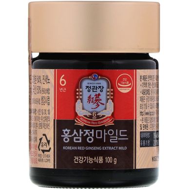 Мягкий экстракт корейского красного женьшеня Cheong Kwan Jang (Korean Red Ginseng Extract Mild) 100 г купить в Киеве и Украине