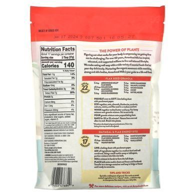 Organic Flax Seeds Arrowhead Mills 453 g