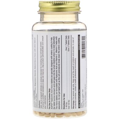 Гіалуронова кислота для собак, з натуральним смаком сиру чедер, Actipet, 60 мікротаблеток