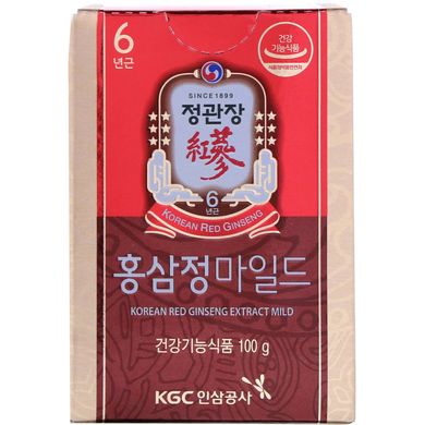Мягкий экстракт корейского красного женьшеня Cheong Kwan Jang (Korean Red Ginseng Extract Mild) 100 г купить в Киеве и Украине