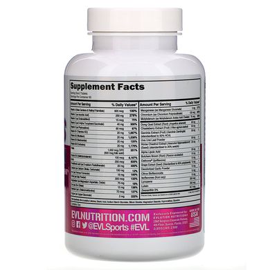 Жіночі мультивітаміни, Women's Multivitamin, EVLution Nutrition, 120 таблеток