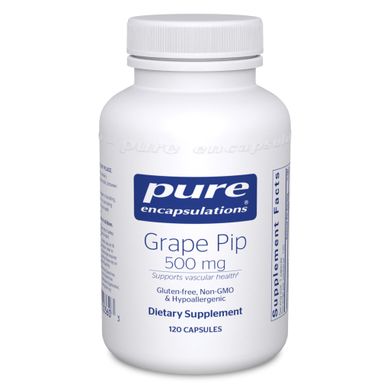 Екстракт виноградних кісточок Pure Encapsulations (Grape Pip) 500 мг 120 капсул