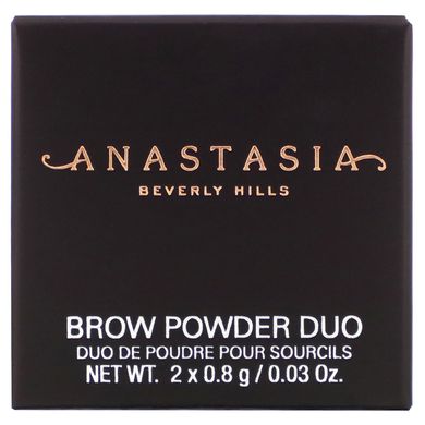 Двойной порошок для бровей, нежно-коричневый, Anastasia Beverly Hills, 0,06 унции (1,6 г) купить в Киеве и Украине