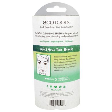 Щіточка для чистки обличчя, EcoTools, 1 щіточка