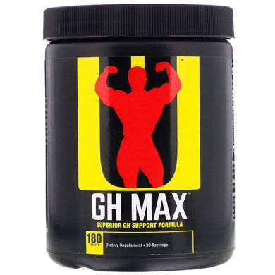 GH Max, добавка для підтримки гормонів росту, Universal Nutrition, 180 таблеток