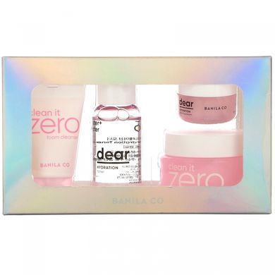 Стартовий набір для зволоження шкіри, Dear Hydration Skin Care Starter Kit, Banila Co., комплект з 4 предметів