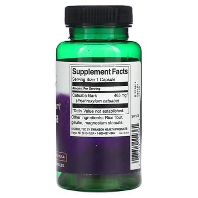 Catuaba bark, 465 mg, 60 capsules