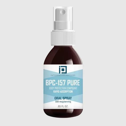 Пептиды БПС 157 для заживления кишечника спрей Integrative Peptides (BPC-157) 500 мкг 60 порций купить в Украине —