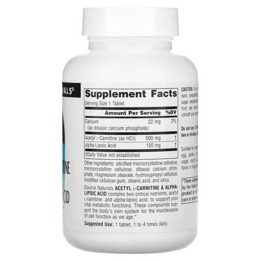 source naturals acetyl l-carnitine and alpha-lipoic acid Comment ‘LINK’ for the product link, Use my Coupon code “PREET20“ for  additional discount on www.fastandup.in , Fast&Up Lean Body with, 🔥2000 mg  World’s Best Carnipure L-Carnitine, 🔥Boosts Metabolism, main image 0
