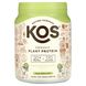 KOS, Органический растительный белок, шоколадная крошка и мята, 1,3 фунта (590,7 г) фото