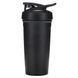Термошейкер из нержавиючои стали iHerb Goods (Strada Insulated Stainless Steel Blender Bottle) 710 мл черный фото