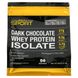 Ізолят сироваткового протеїну темний шоколад California Gold Nutrition (100% Whey Protein Isolate Dark Chocolate) 2,23 кг фото