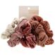 Резинки для волос из бархата, розовые/пудровые, Kitsch, 5 шт. фото