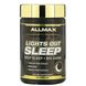 Підтримка сну, Lights Out Sleep, ALLMAX Nutrition, 60 капсул фото