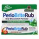 PerioBriteRub, заспокійливий гель для зубів і ясен, прохолодна м'ята, Nature's Answer, 0,5 унції (14,2 г) фото