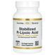Р-ліпоєва кислота California Gold Nutrition (Stabilized R-Lipoic Acid) 120 рослинних капсул фото