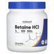 Бетаин гидрохлорид Nutricost (Betaine HCl) 507 г порошок без вкуса фото