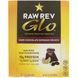 Glo, Хрусткі ласощі з темним шоколадом і еспресо, Raw Rev, 12 батончиків, 1,6 унц (46 г) кожен фото