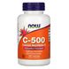 NOW Foods, C-500, Calcium Ascorbate-C, 100 Veg Capsules