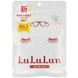 Освежающая, чистая кожа, белая маска для лица, Lululun, 7 листов, 3,65 жидкой унции (108 мл) фото