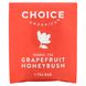 Choice Organic Teas, Трав'яний чай з грейпфрутом та медовим кущем, без кофеїну, 16 чайних пакетиків, 1,02 унції (29 г) фото