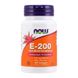 Витамин Е со смешанными токоферолами Now Foods (E-200 with Mixed Tocopherols) 200 МЕ 100 капсул фото