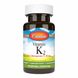 Вітамін K2 MK-7 Carlson Labs (Vitamin K2 AS MK-7) 90 мкг 60 желатинових капсул фото
