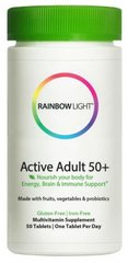Мультивітаміни для дорослих Rainbow Light (Active Adult 50 +) 50 таблеток