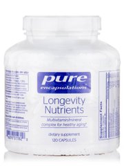 Вітаміни для довголіття Pure Encapsulations (Longevity Nutrients) 120 капсул