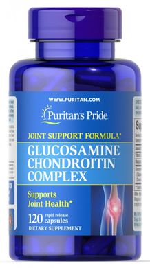 Глюкозамін Хондроітин Комплекс, Glucosamine Chondroitin Complex, Puritan's Pride, 120 капсул
