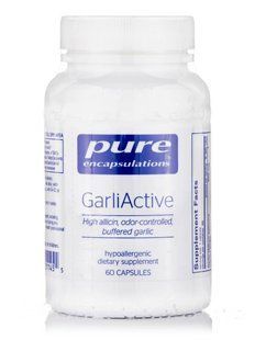 Чеснок Pure Encapsulations (GarliActive) 60 капсул купить в Киеве и Украине